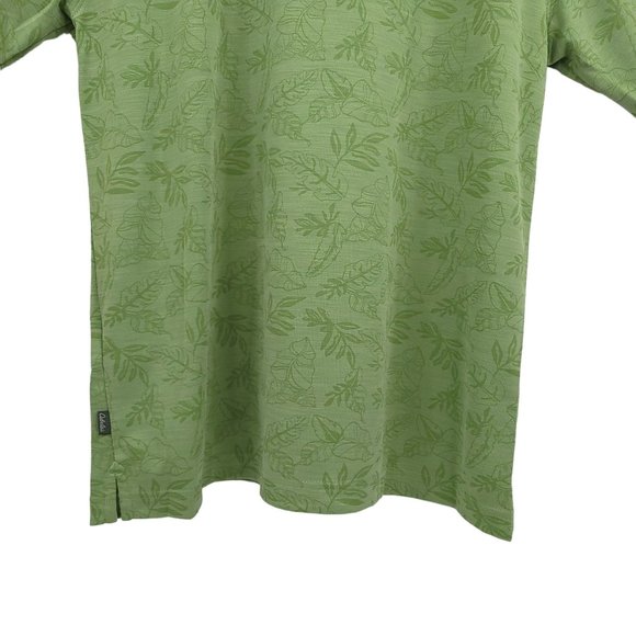 Cabelas Lakeside Beach Mountain Side Tropic Polo Shirt Mens L Short Sleeve NEW - Picture 8 of 13